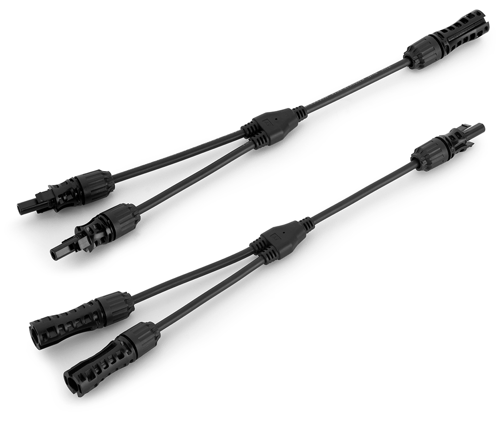 Conector fotovoltaico MC4 ‘’Y’’ par