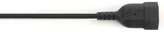 Tomada simples 2P+T 10A e 20A 250V~ 180°
